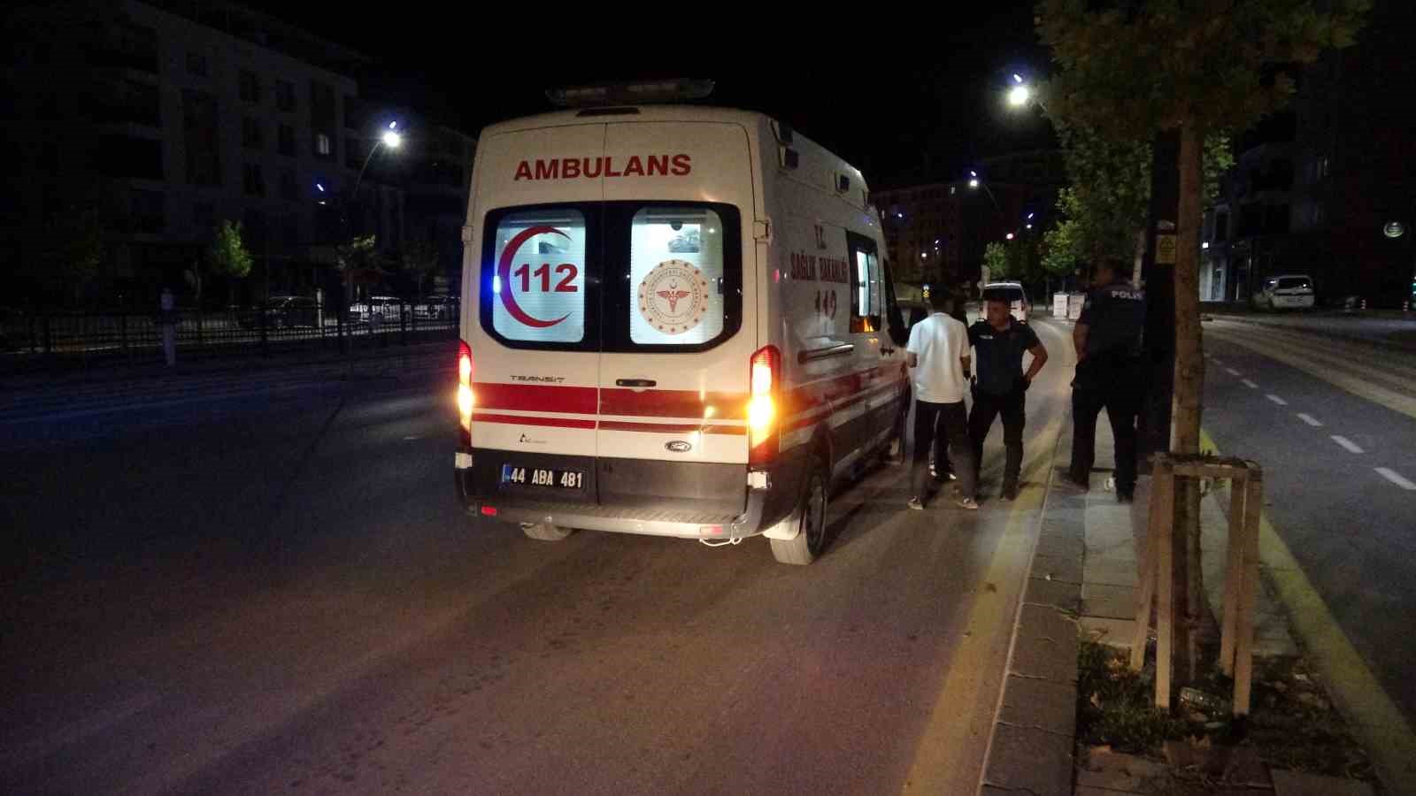 Malatya’da silahlı kavga: 2 yaralı
