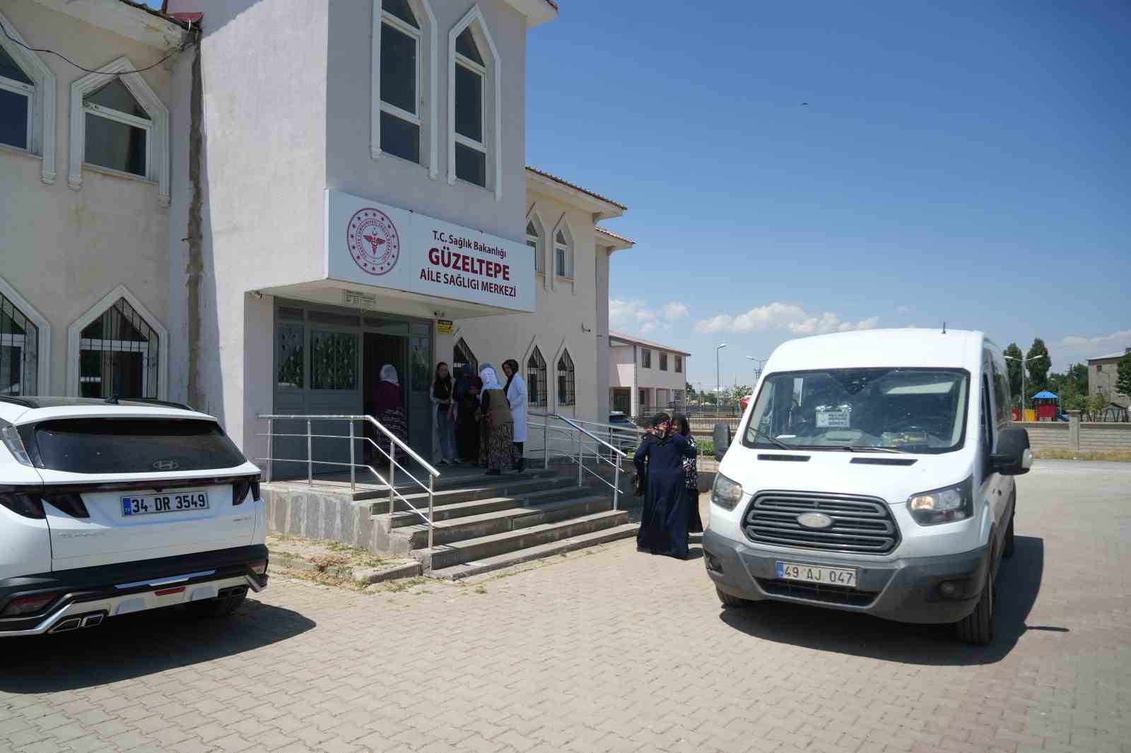 Muş’ta mobil mamografi aracıyla köy köy ücretsiz kanser taraması yapılıyor