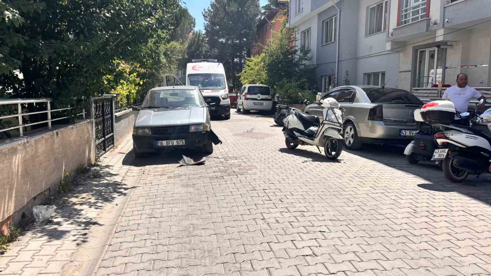 Tavşanlı’da otomobil ile motosiklet çarpıştı: 1 yaralı