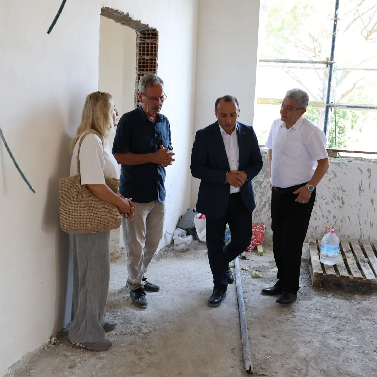 Çine’deki 71 yıllık okulun yerinde yeni eğitim yuvası yükseliyor