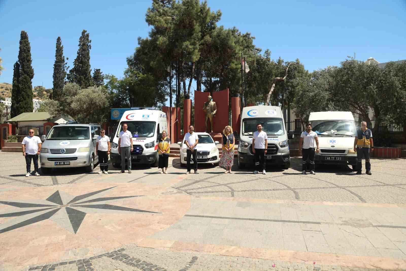 Bodrum Belediyesi’nden sağlık desteği
