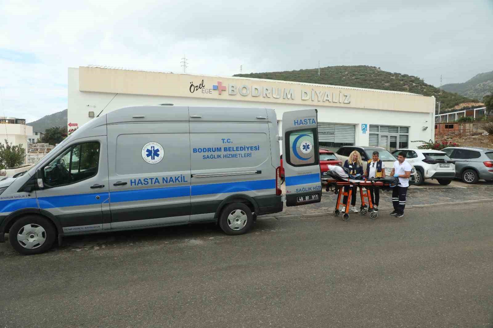 Bodrum Belediyesi’nden sağlık desteği