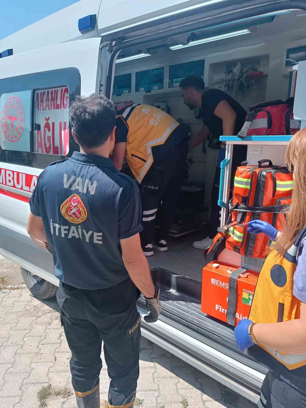 Van’da trafik kazası: 1 yaralı