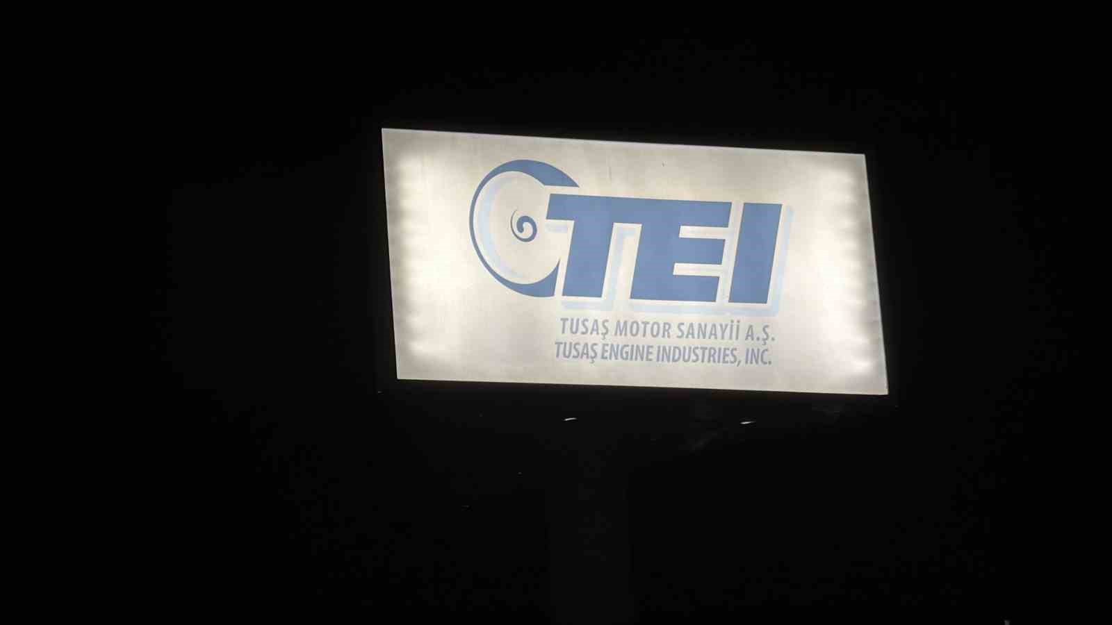 Eskişehir’de TEI fabrikasında korkutan yangın