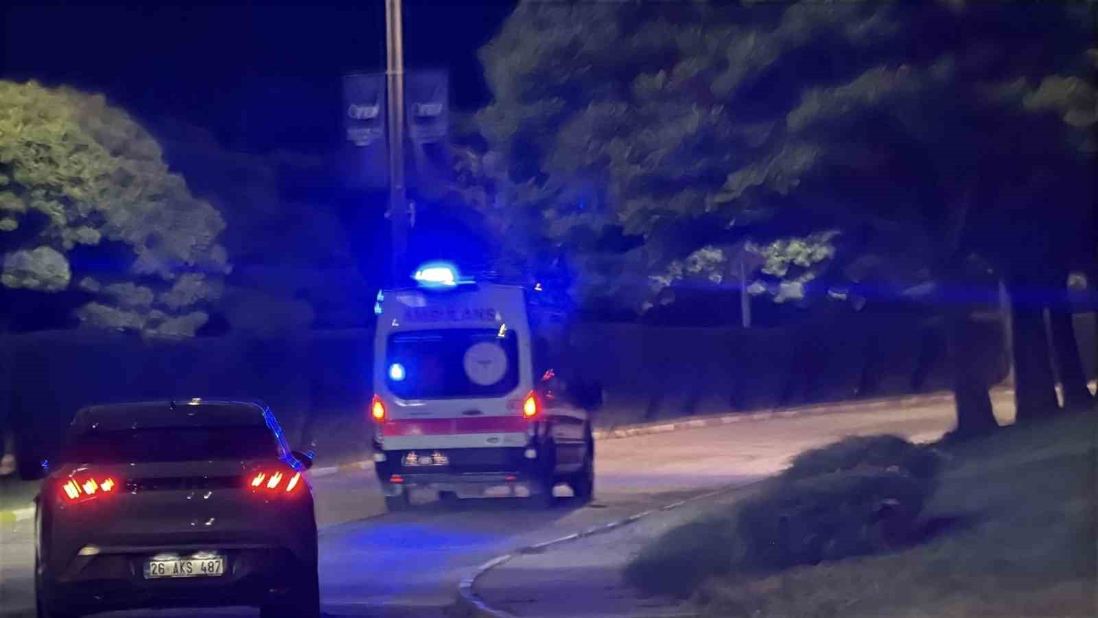 Eskişehir’de TEI fabrikasında korkutan yangın