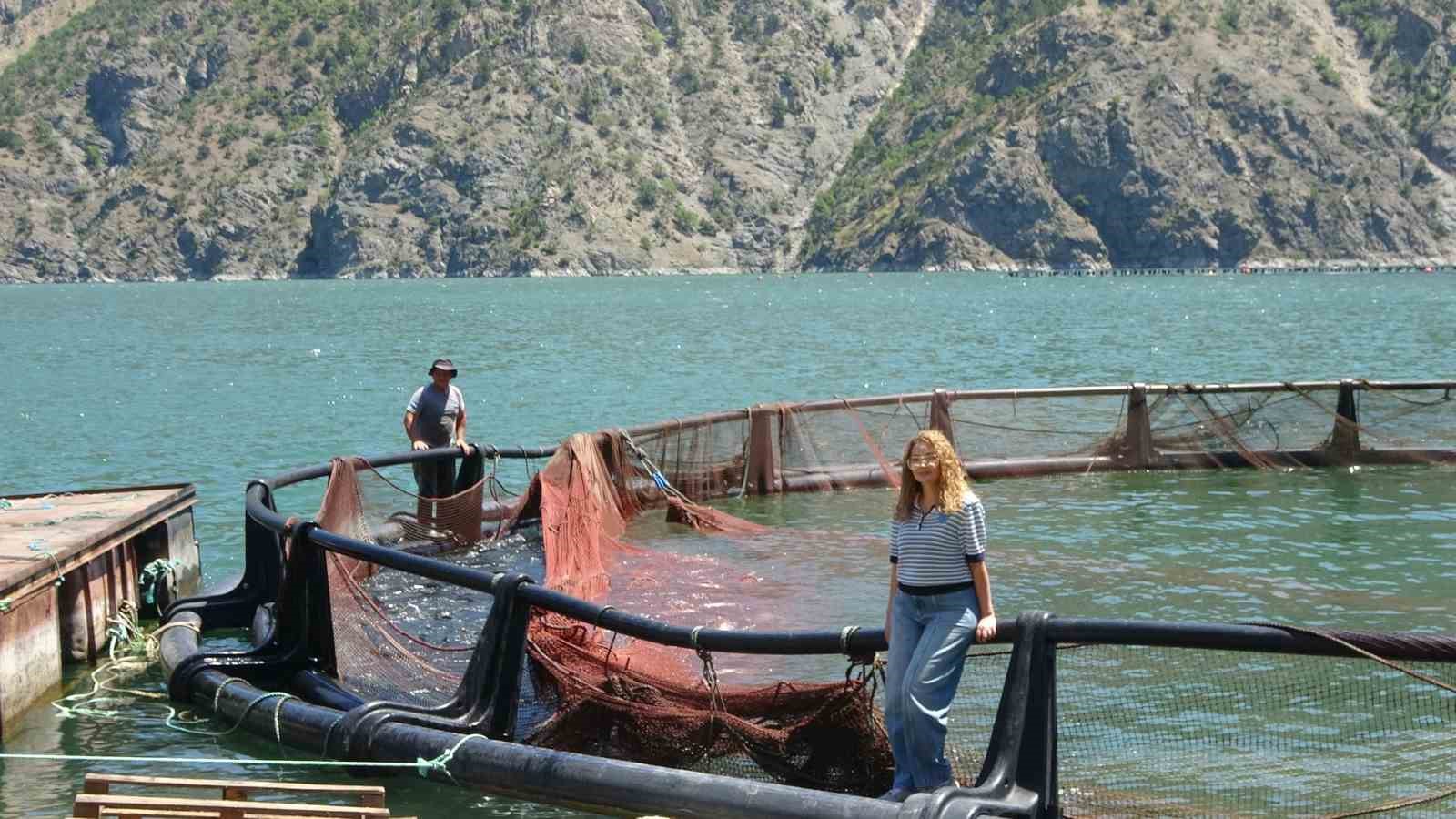 Çoruh Havzası’nda üretilen Türk somonları dünya sofralarında