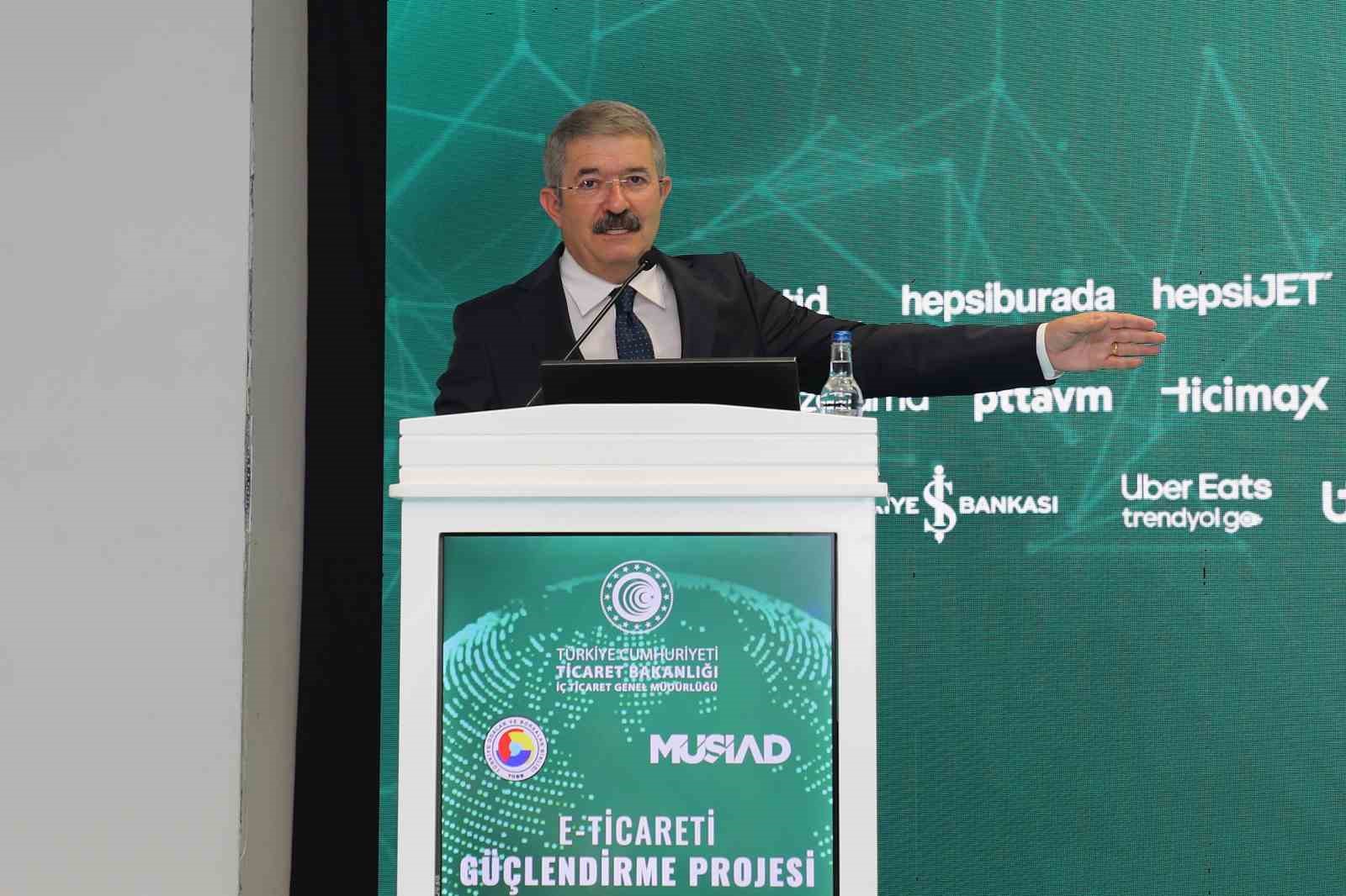 Ticaret Bakan Yardımcısı Gürcan: "E-ticaret hacmi 4,5 trilyon liraya ulaştı"
