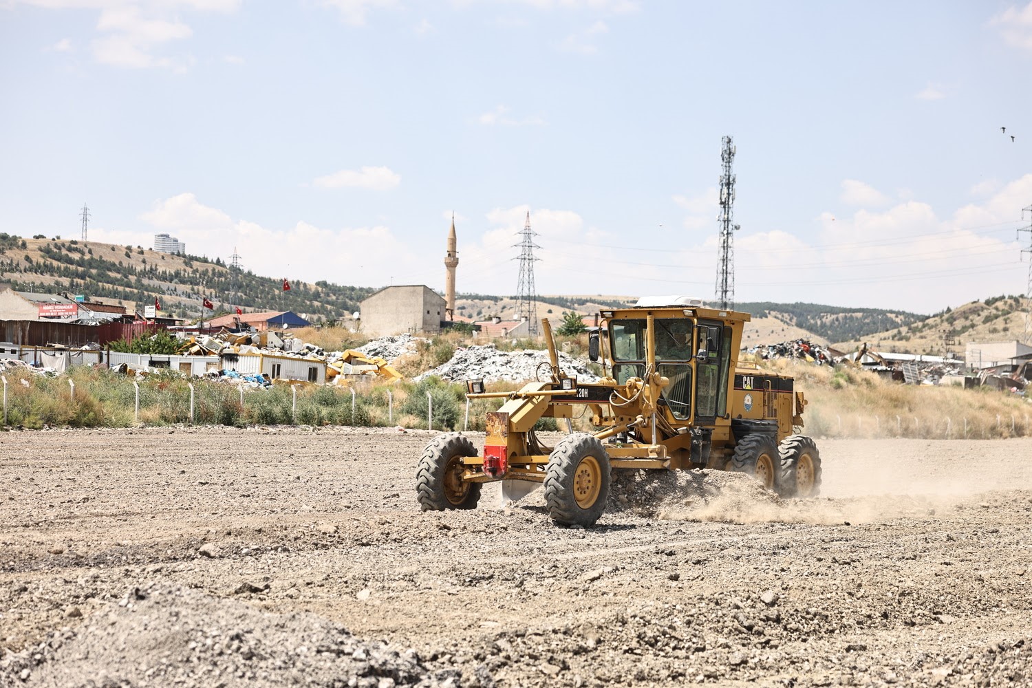 Gölbaşı’nda birinci tır parkı tamamlandı