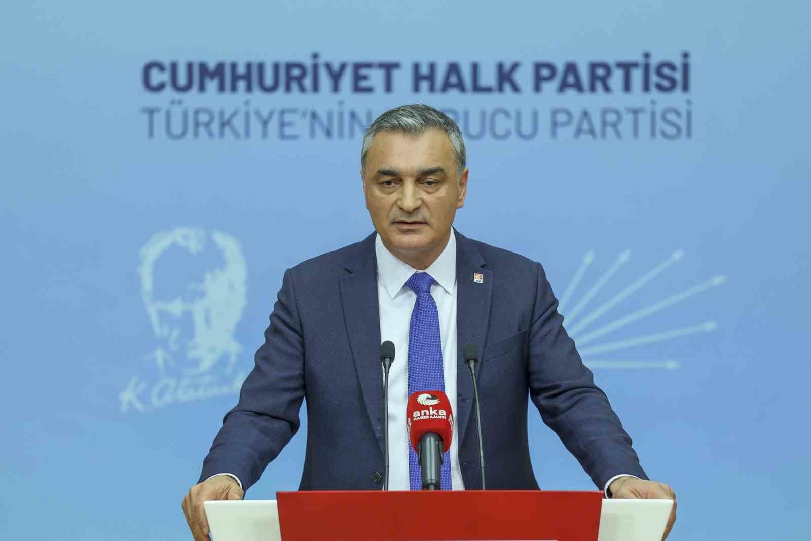 CHP Sözcüsü Sarı: "4 il başkanlığımız merkez ilçelerle beraber görevden alındı"