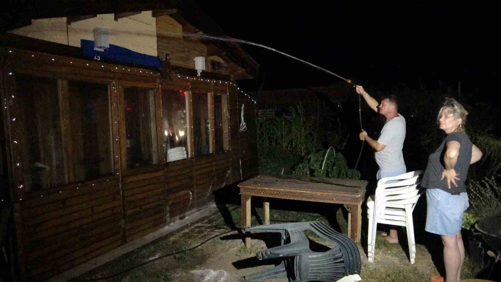 Çanakkale’de tarım arazisindeki yangın kontrol altına alındı