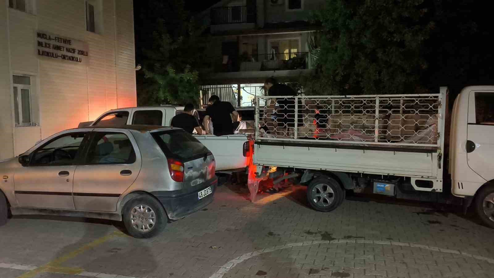 Fethiye’deki orman yangınında 13. saat: Ekiplerin müdahalesi sürüyor