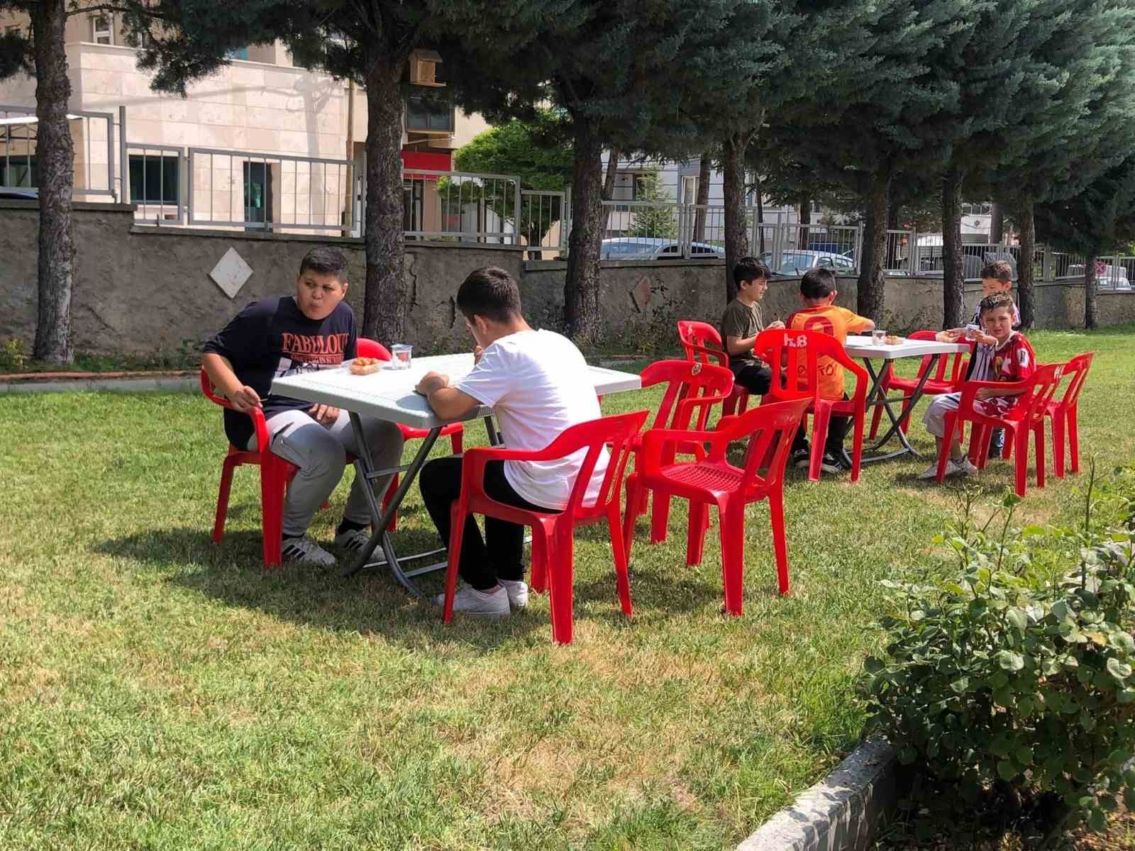 Hisarcık İlçe Hastanesi’nde geleneksel lokma hayrı