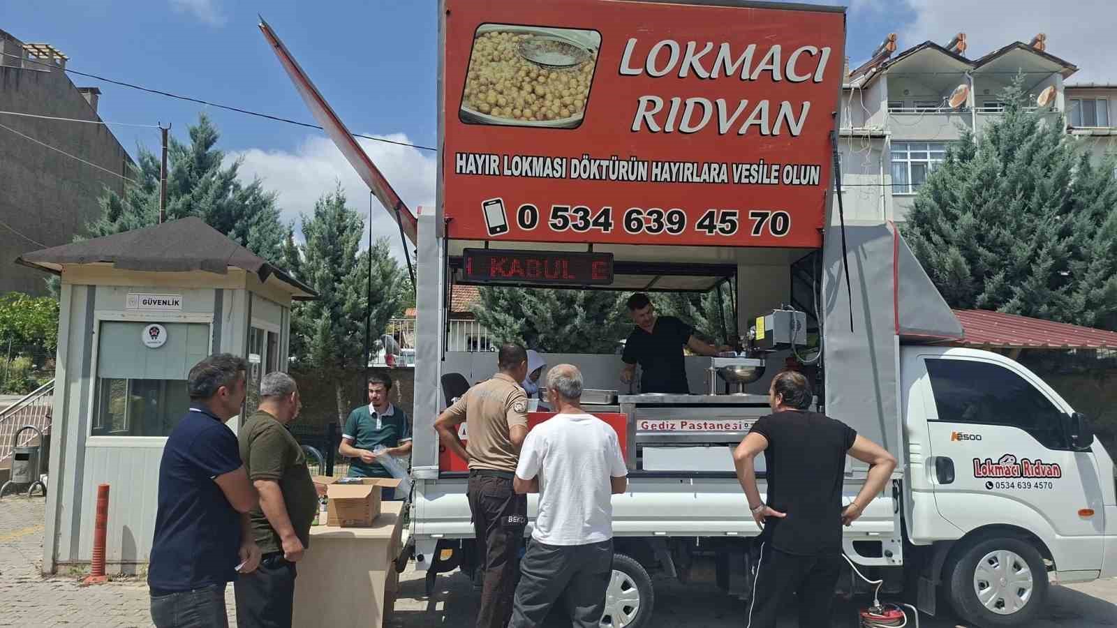 Hisarcık İlçe Hastanesi’nde geleneksel lokma hayrı