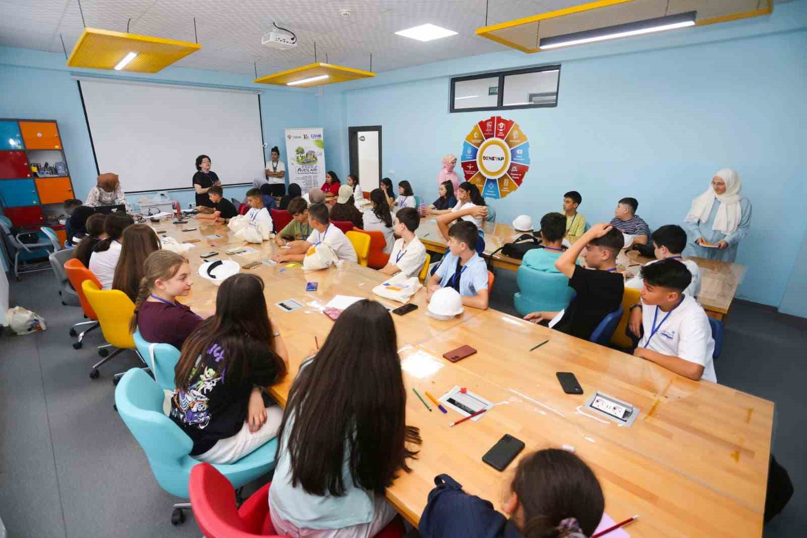 Canik’te gençlere enerji ve sıfır atık eğitimi