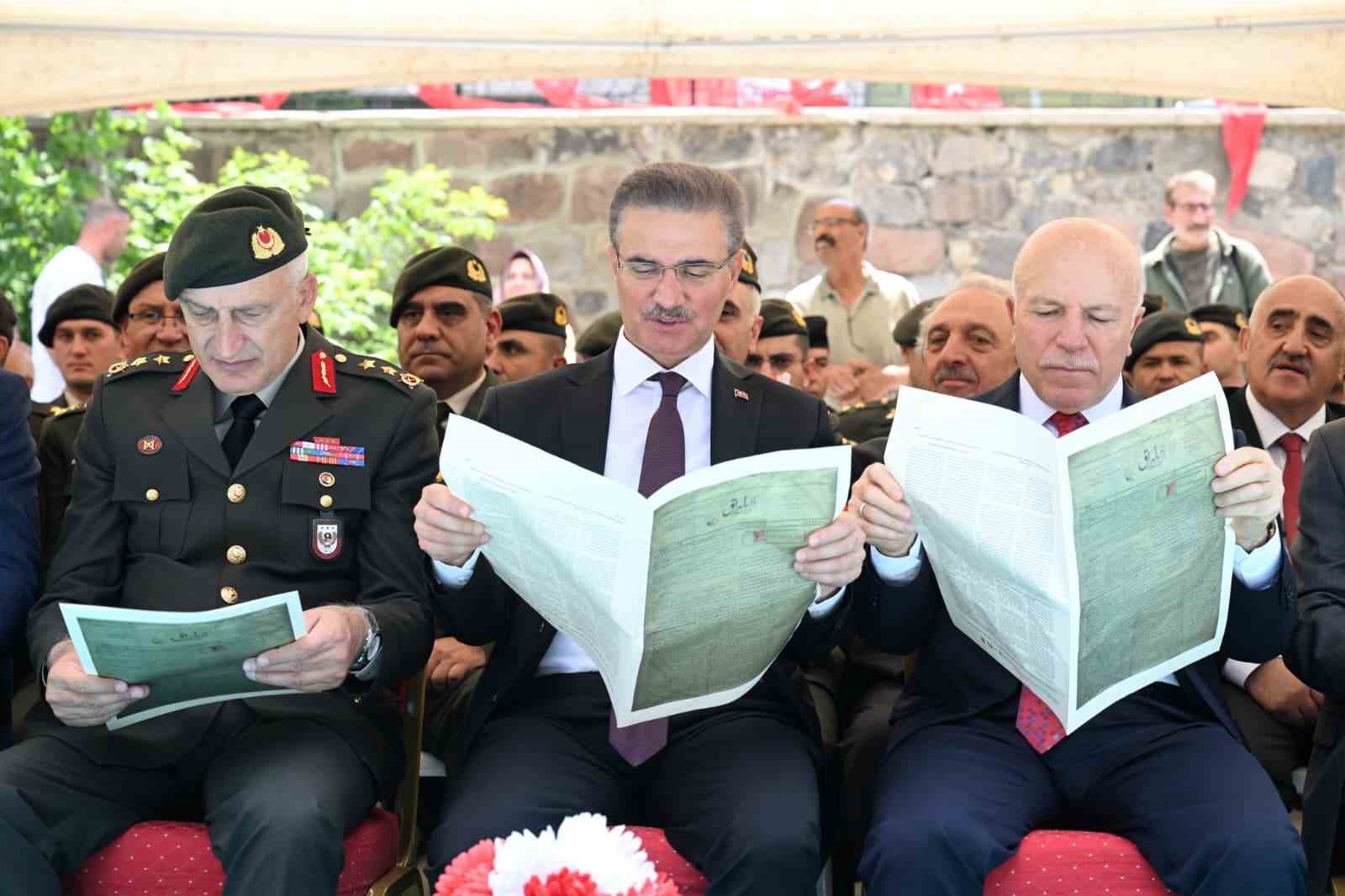 Erzurum’da 107 yıllık coşku ve heyecan