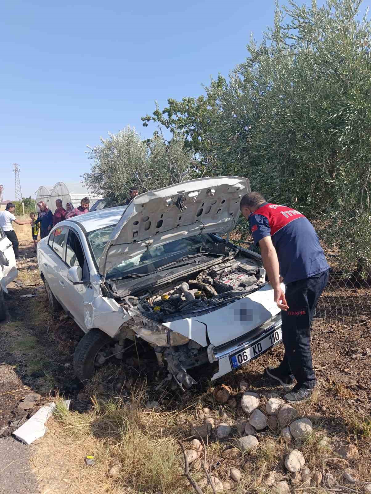 Adıyaman’da trafik kazası: 3 yaralı