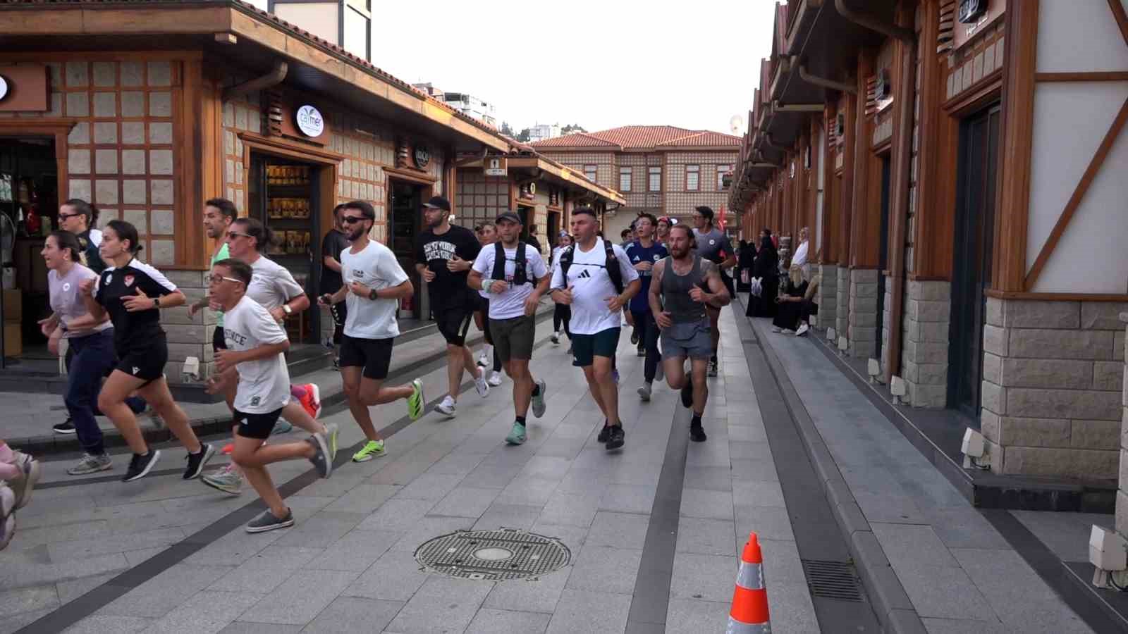 Rize’de 5 kilometrelik halk koşusu