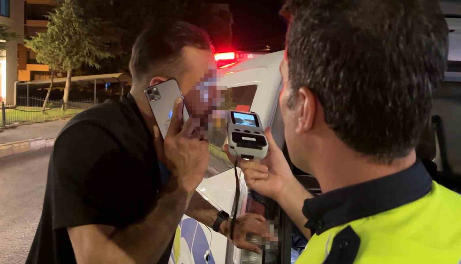Polise direnip kaçtı, otopark girişinde böyle yakalandı
