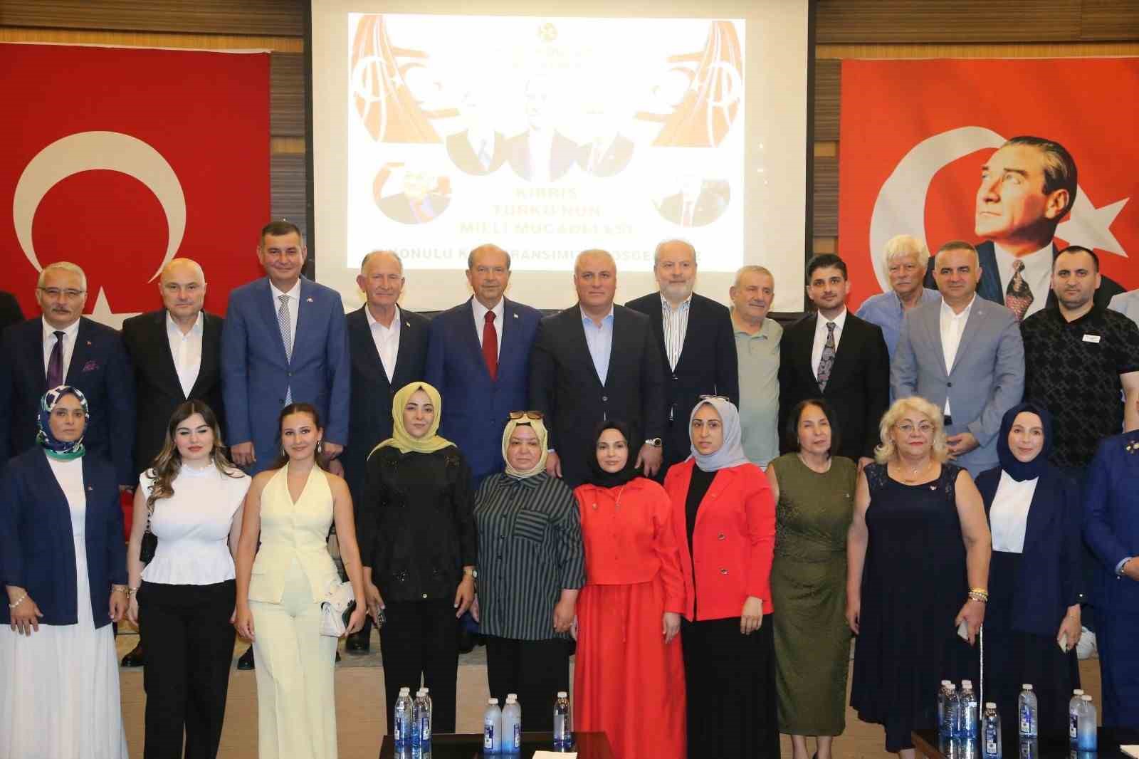 KKTC 5. Cumhurbaşkanı Tatar: "Kıbrıs’ta bir anlaşma ancak iki devletli bir anlaşmayla olur"