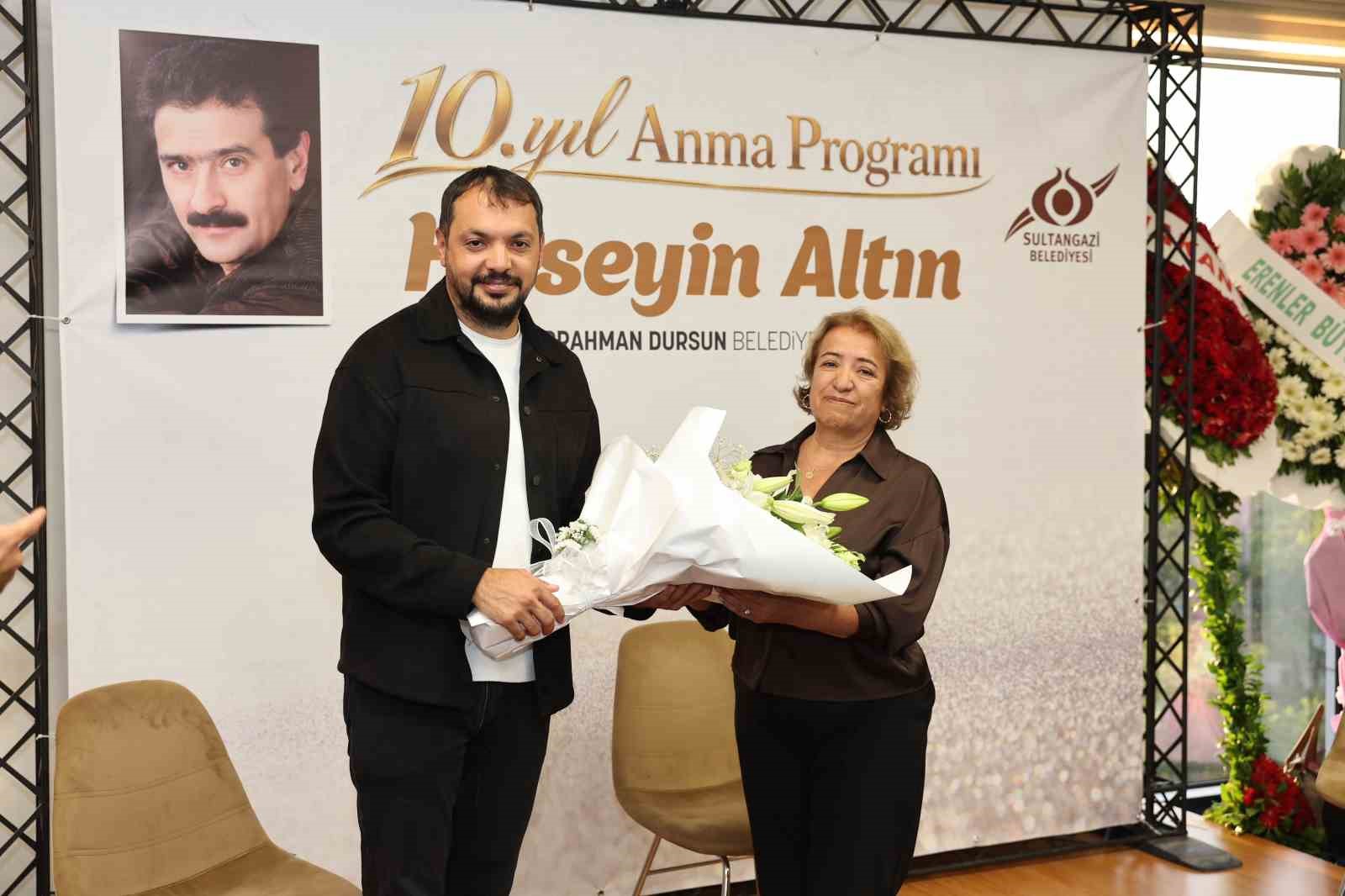 Sanatçı Hüseyin Altın vefatının 10. yılında Sultangazi’de dualarla anıldı