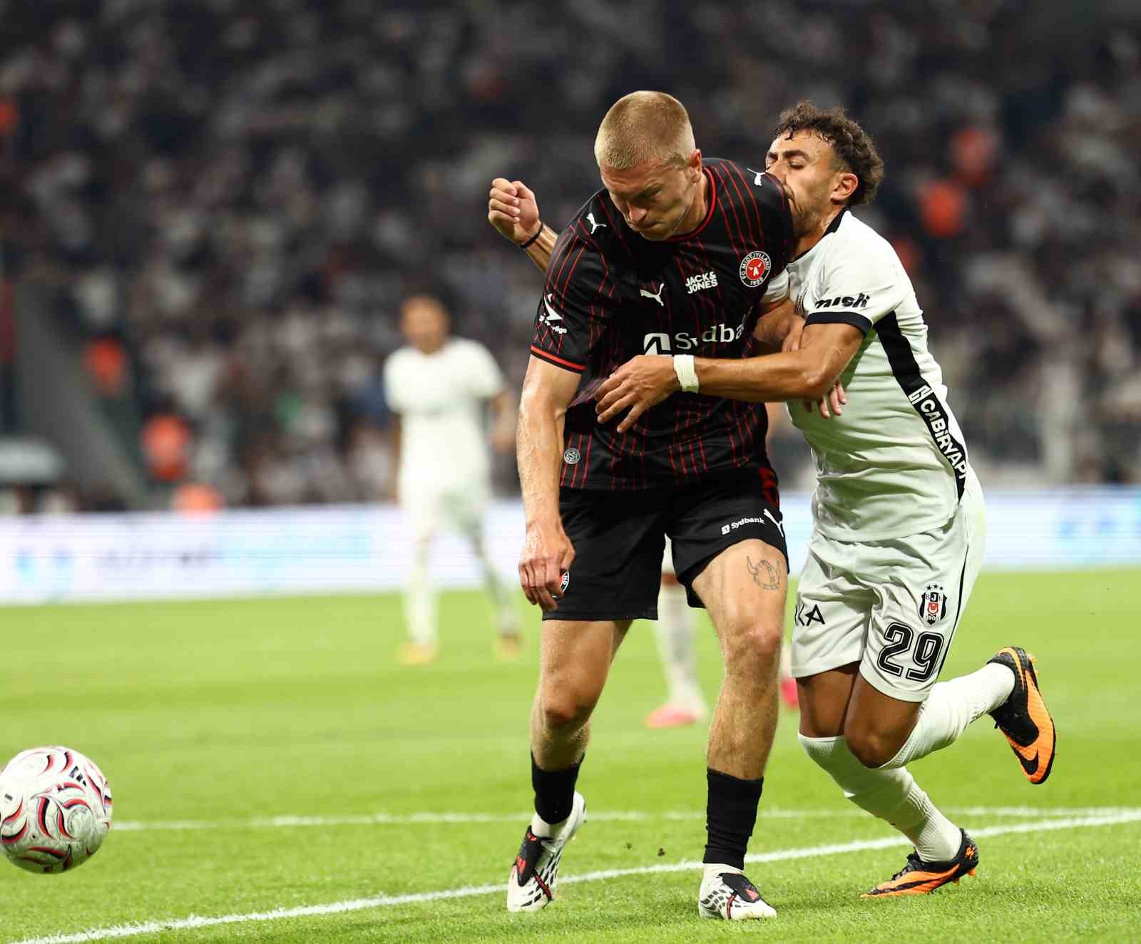UEFA Avrupa Ligi: Beşiktaş: 1 - Midtjylland: 0 (Maç sonucu)
