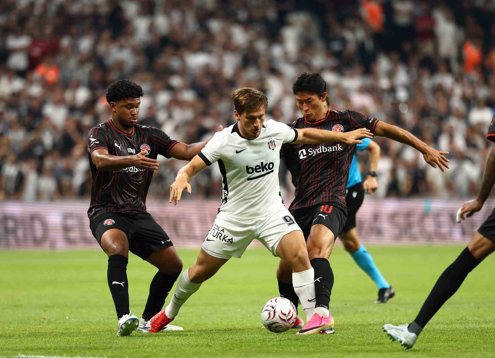 UEFA Avrupa Ligi: Beşiktaş: 1 - Midtjylland: 0 (Maç sonucu)