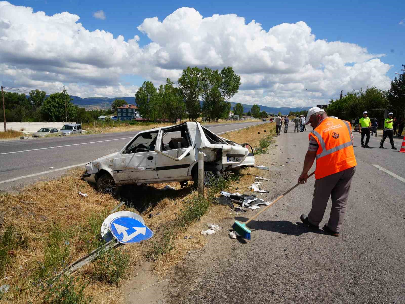 Kastamonu’da cip ile otomobil çarpıştı: 1’i ağır 5 yaralı