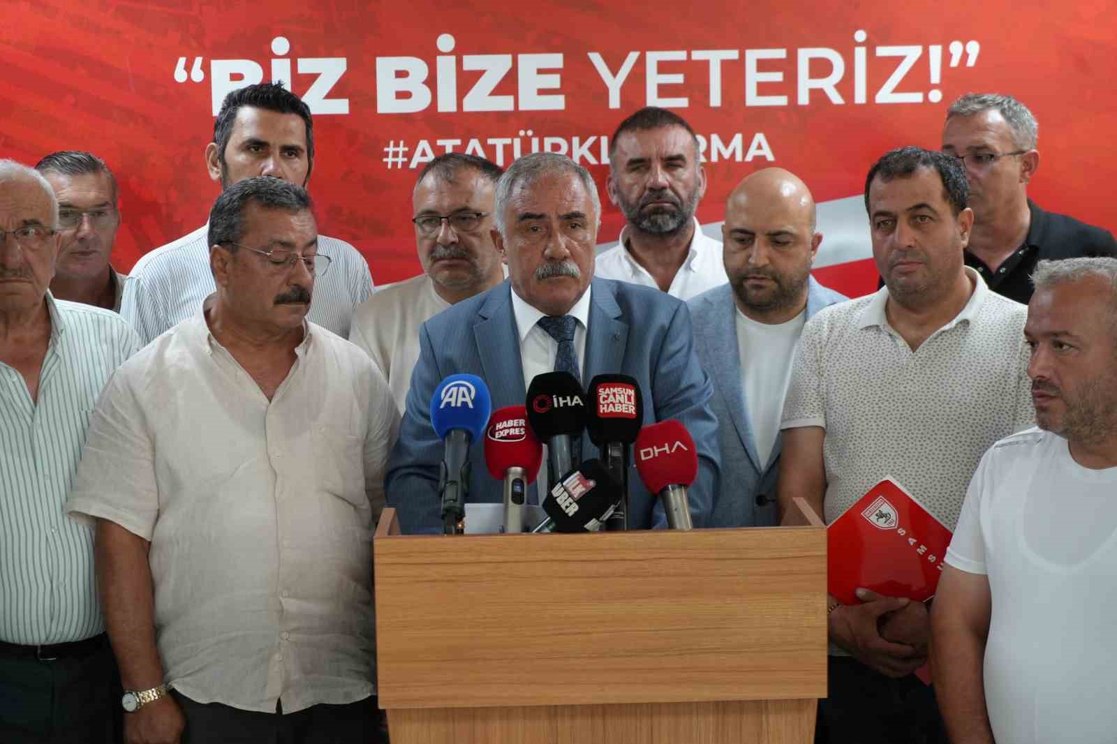 Esnaftan Samsunspor’a destek sözü