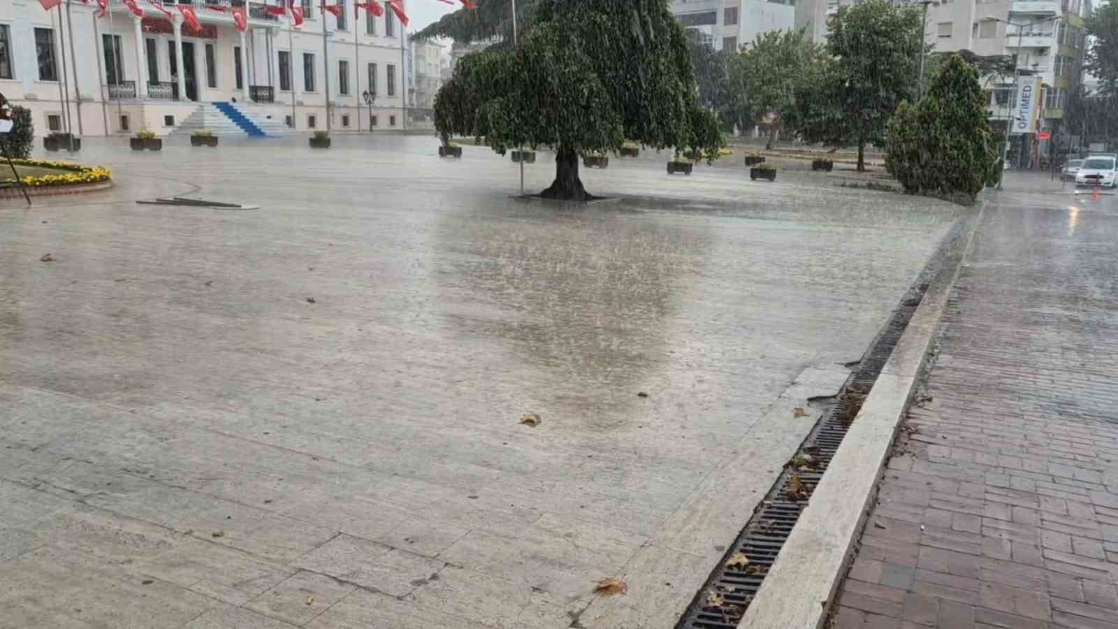 Tekirdağ’da şiddetli yağış