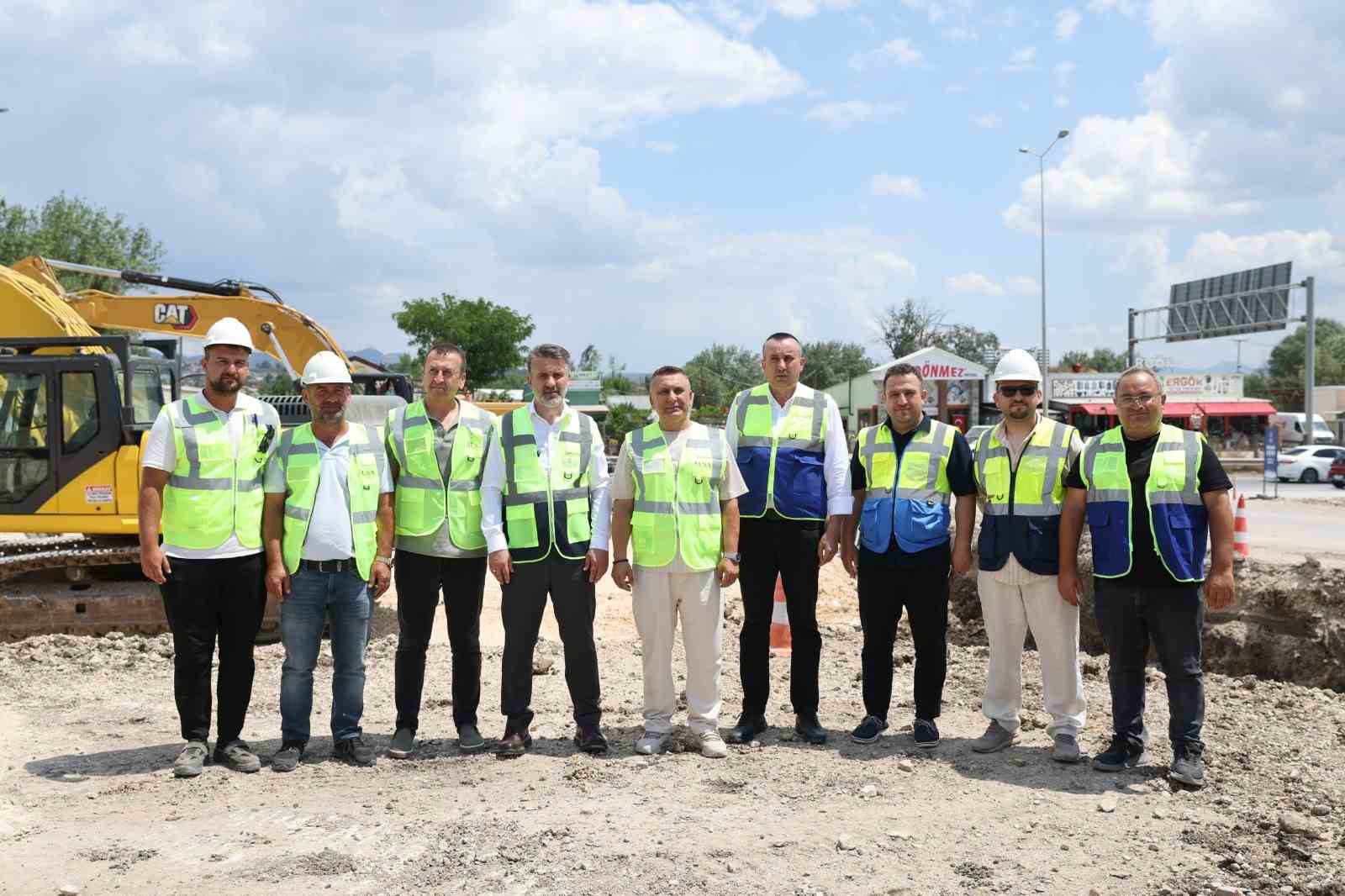 Başkan Vekili Biba, Mudanya yolunda ulaşımı rahatlatacak projeleri inceledi
