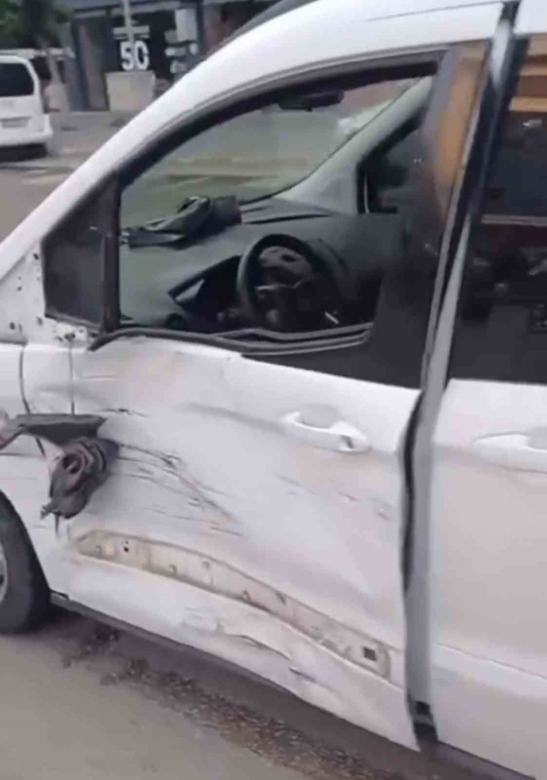 Iğdır’da maddi hasarlı kaza