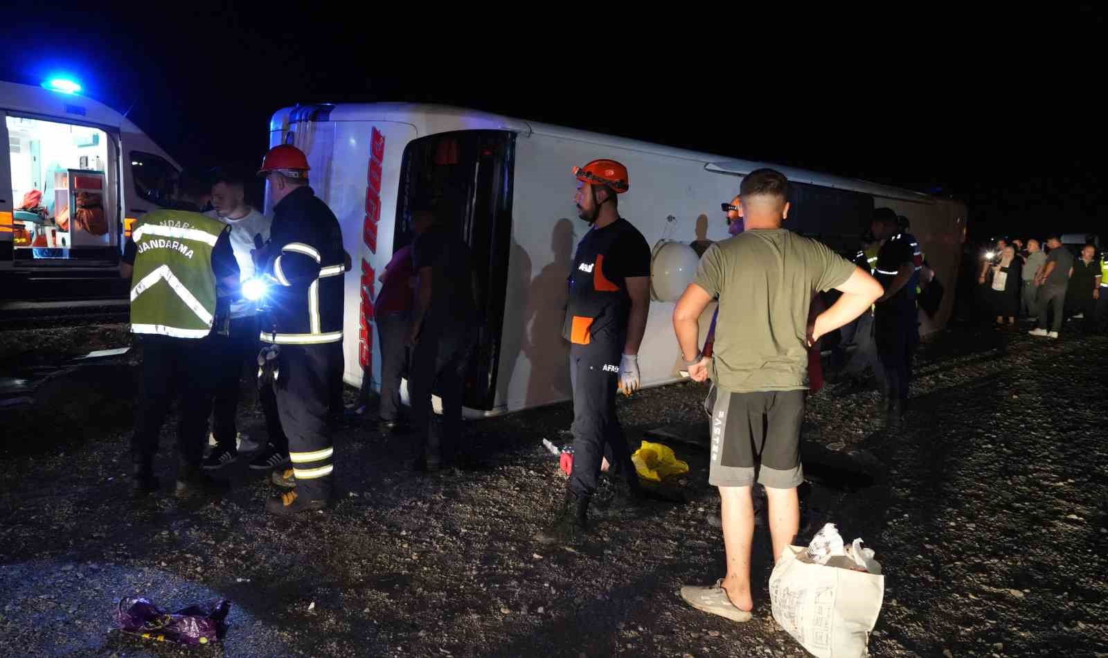 Otobüs kazasında yaralı sayısı 40’a yükseldi