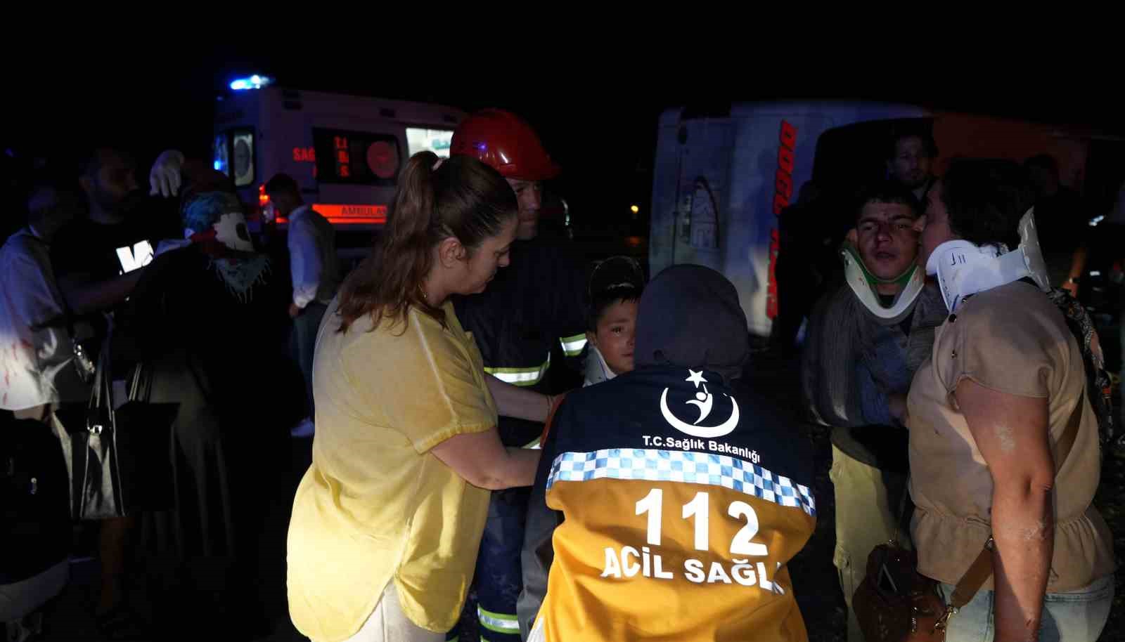 Otobüs kazasında yaralı sayısı 40’a yükseldi