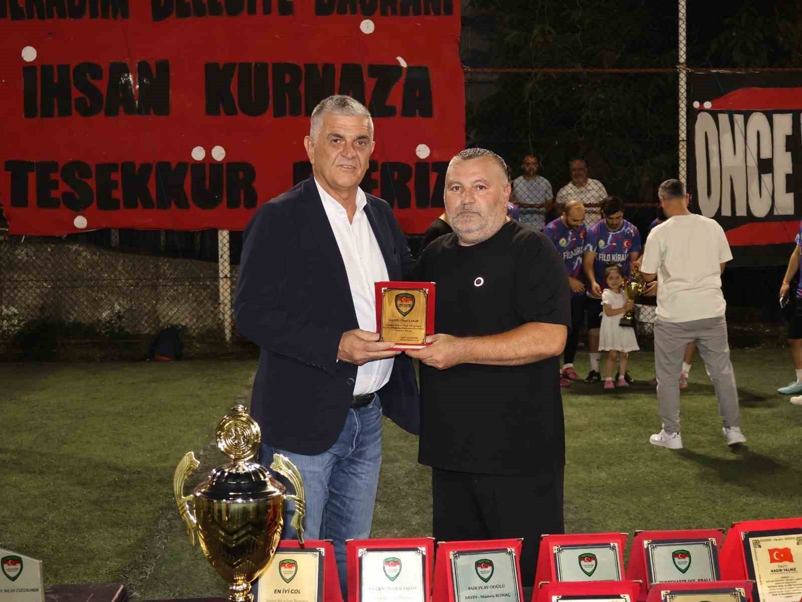 Samsun’da Şehitlere Saygı ve Vefa Futbol Turnuvası