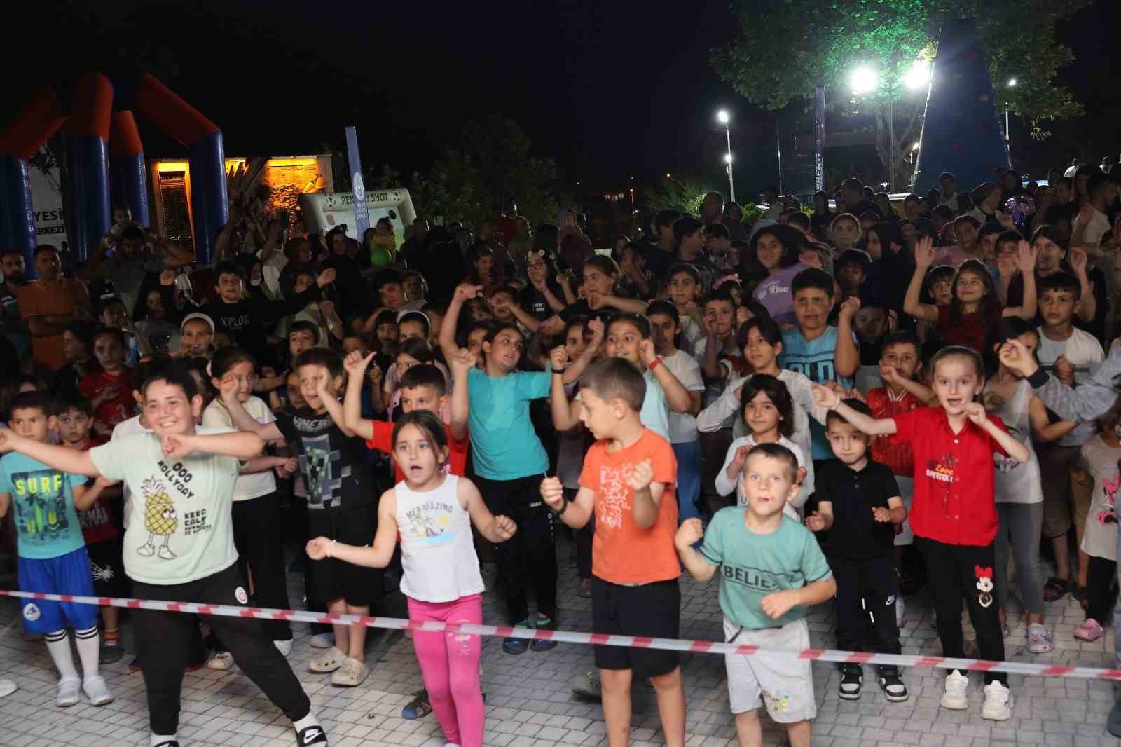 Spor A.Ş. çocuklarla Hacılar’da buluştu