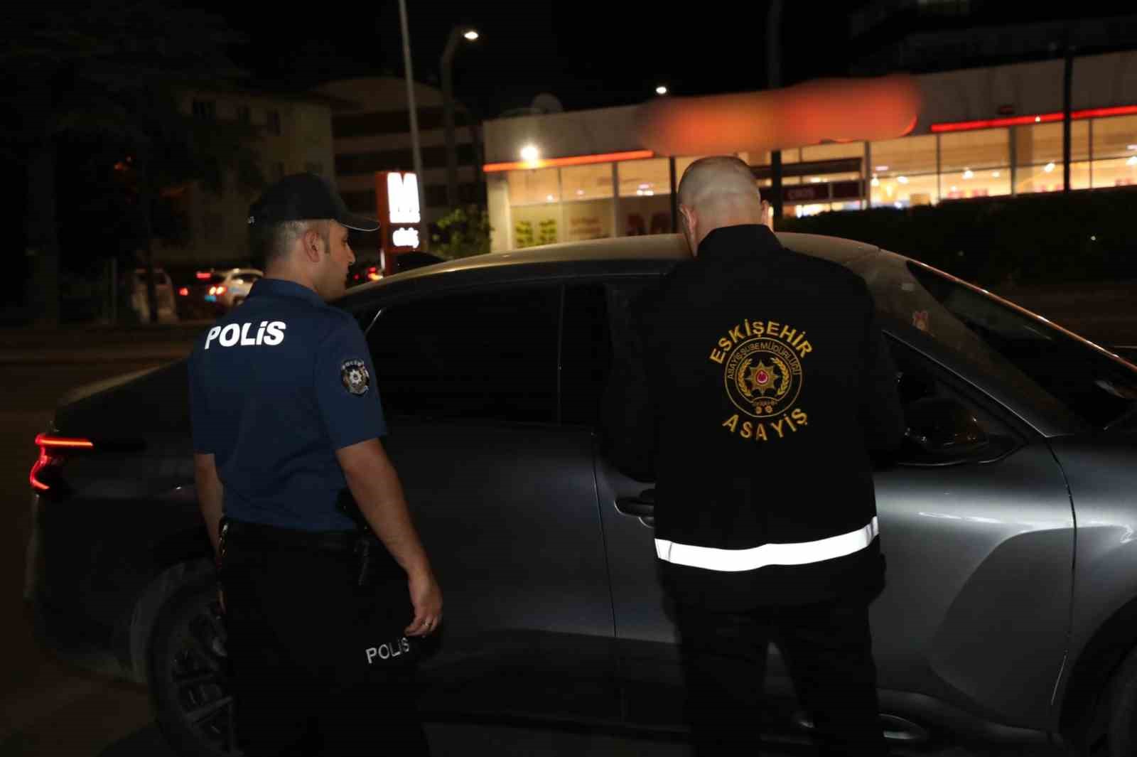 Eskişehir’de asayiş ve trafik uygulaması