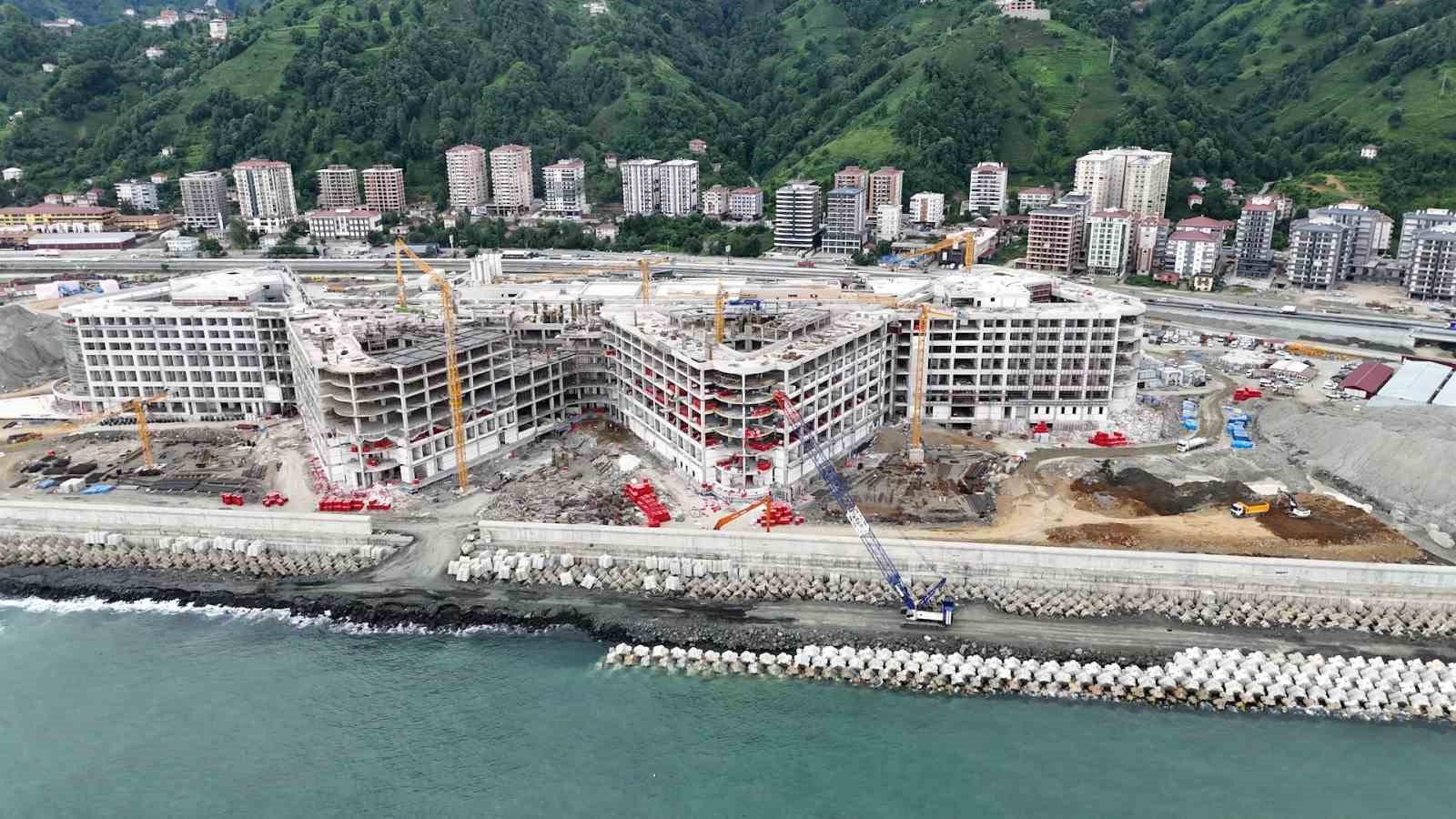 Sağlık Bakanı Memişoğlu: "Rize Şehir Hastanesi 2027 yılında hizmete girecek"