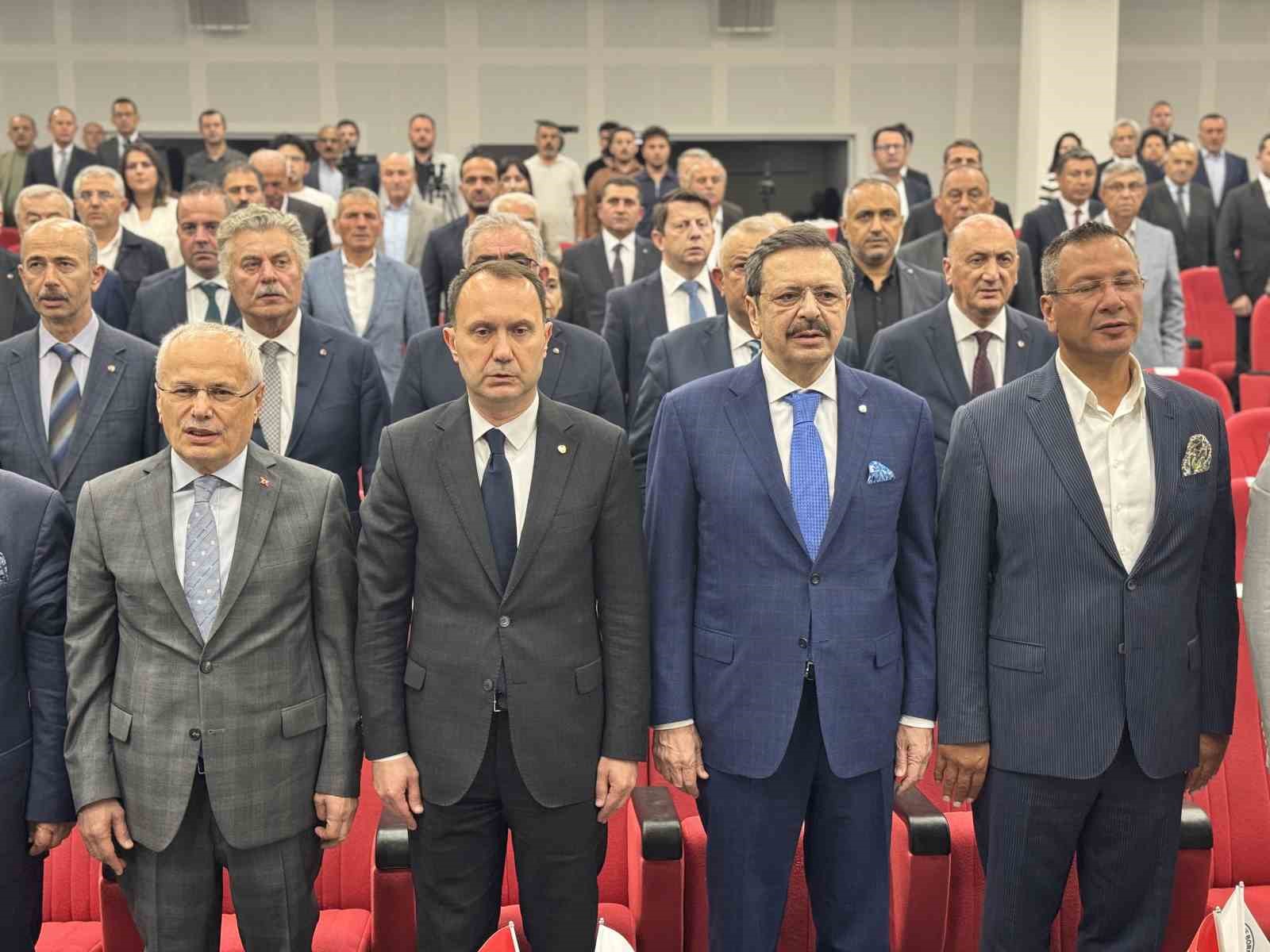 Hisarcıklıoğlu’ndan Filyos Limanı vurgusu: "Deniz yolu en ucuz taşımacılık"