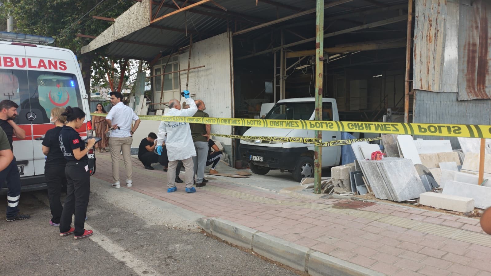 Atölyede başını mermere çarpan genç kadın hayatını kaybetti