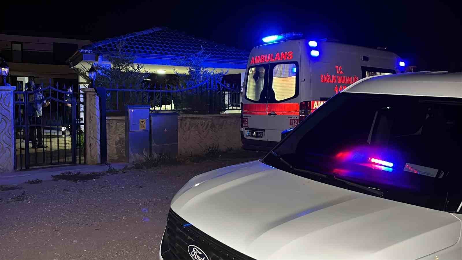 Aksaray’da villa bahçesindeki içki masasında cinayet: 1 ölü
