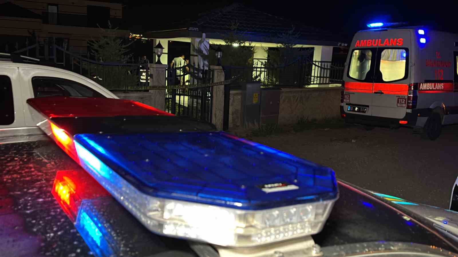Aksaray’da villa bahçesindeki içki masasında cinayet: 1 ölü