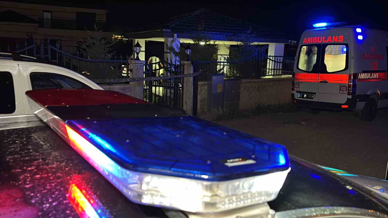 Aksaray’da villa bahçesindeki içki masasında cinayet: 1 ölü