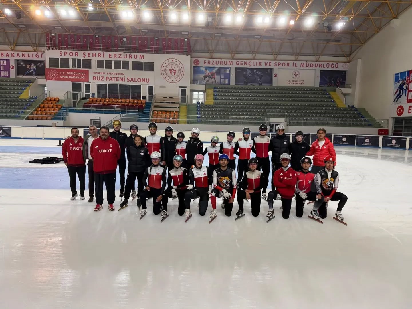 Short Track yeni sezon hazırlık kampları erzurum’da tamamlandı