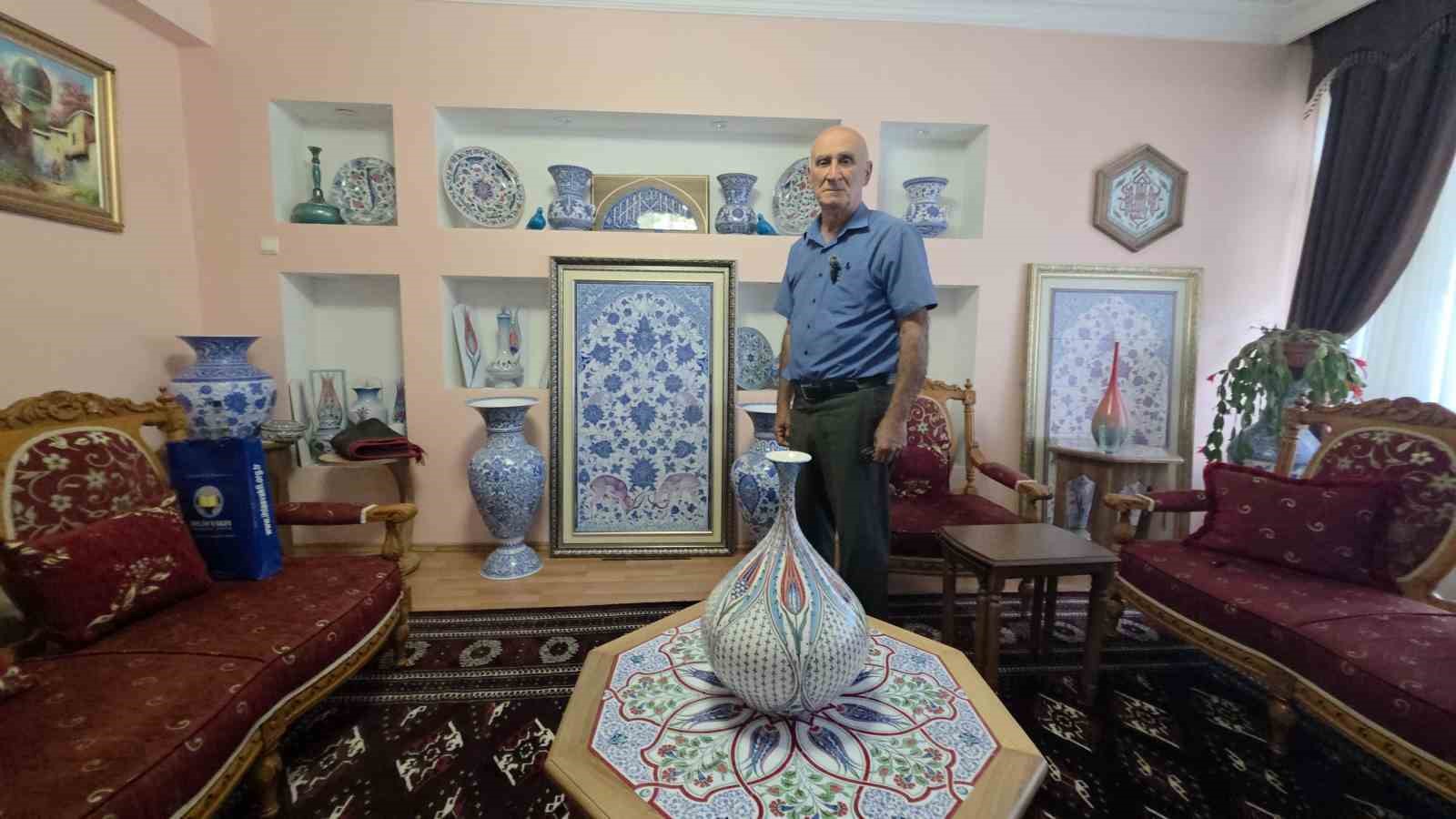 Kütahyalı çini ustası Mehmet Koçer: "Çinicilik yeniden mimariyle buluşmalı"