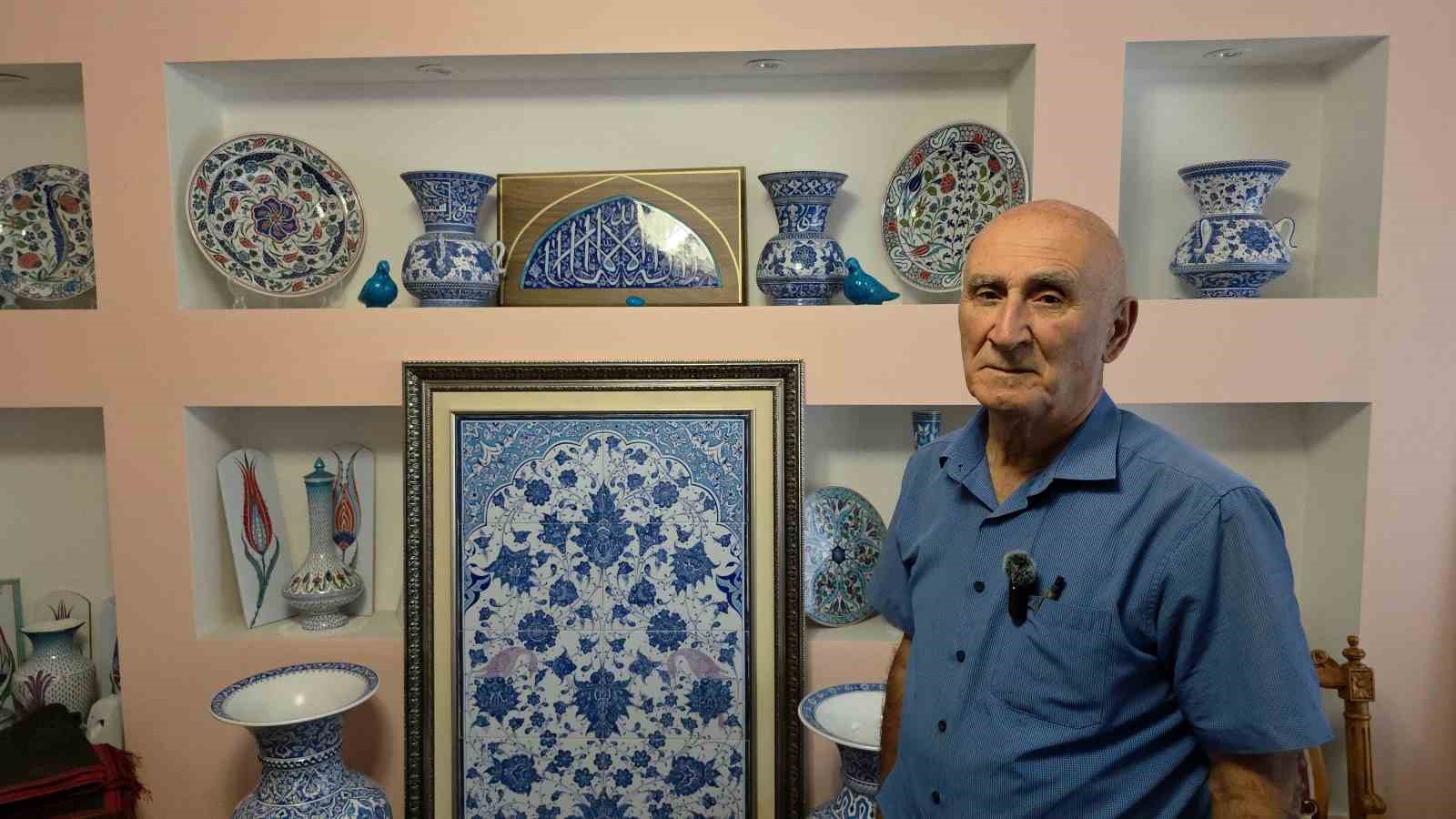 Kütahyalı çini ustası Mehmet Koçer: "Çinicilik yeniden mimariyle buluşmalı"