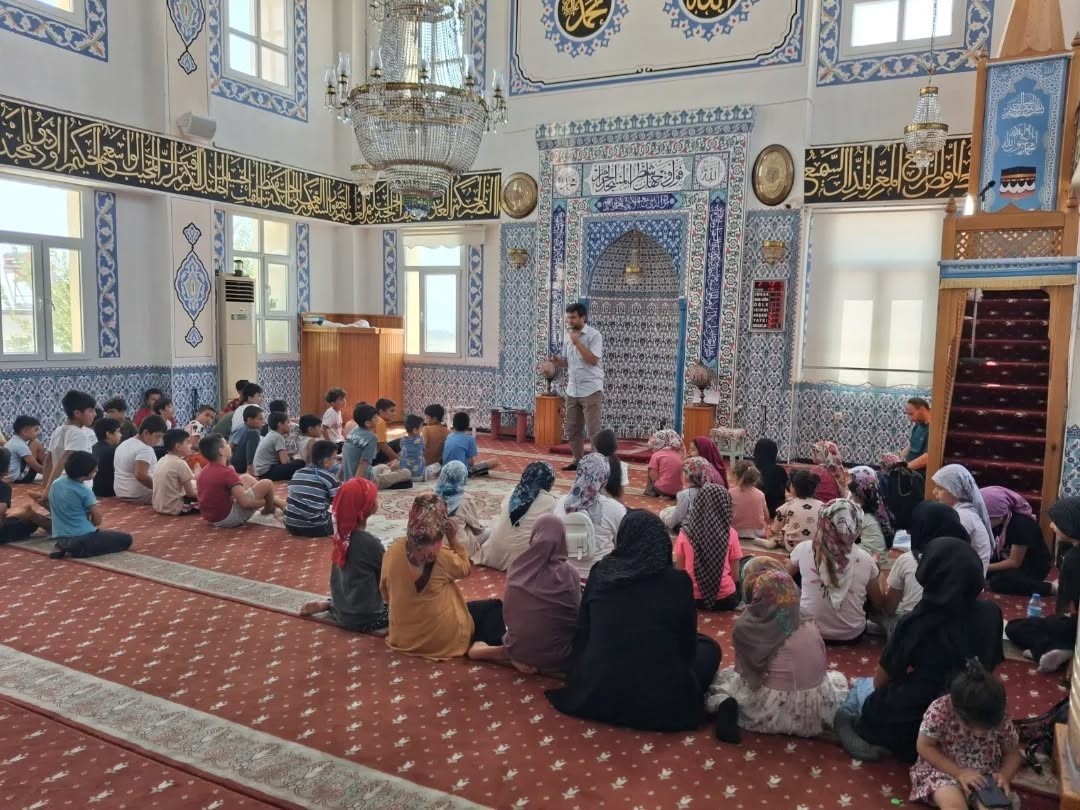 Söke’de Yaz Kur’an Kurslarında değerler eğitimi seminerleri devam ediyor