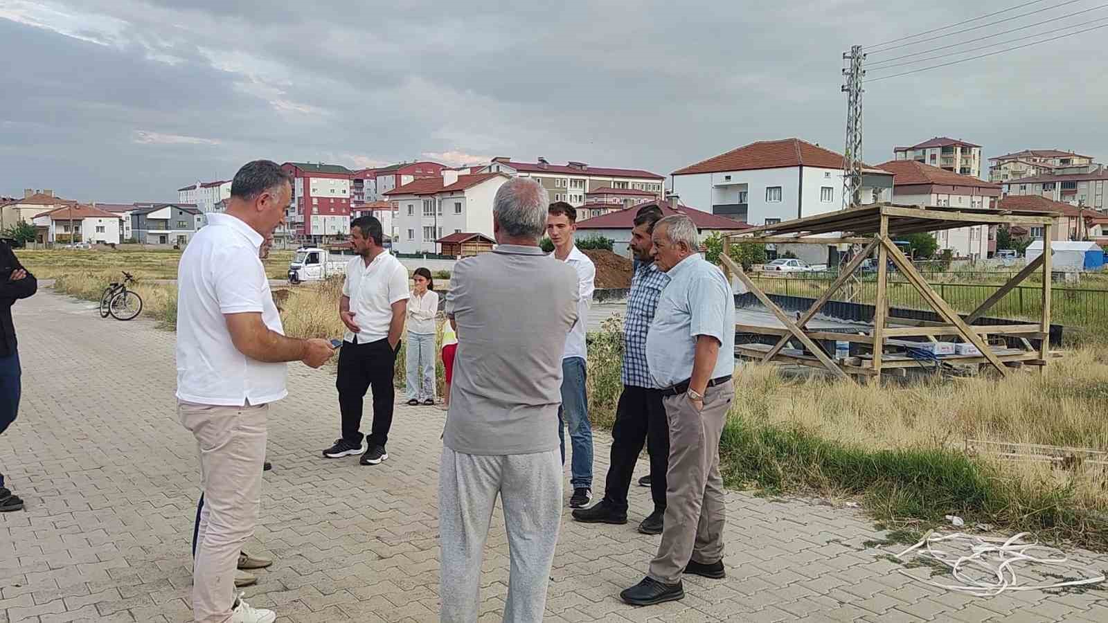 Konumu değiştirilen gasilhane tepkilere neden oldu