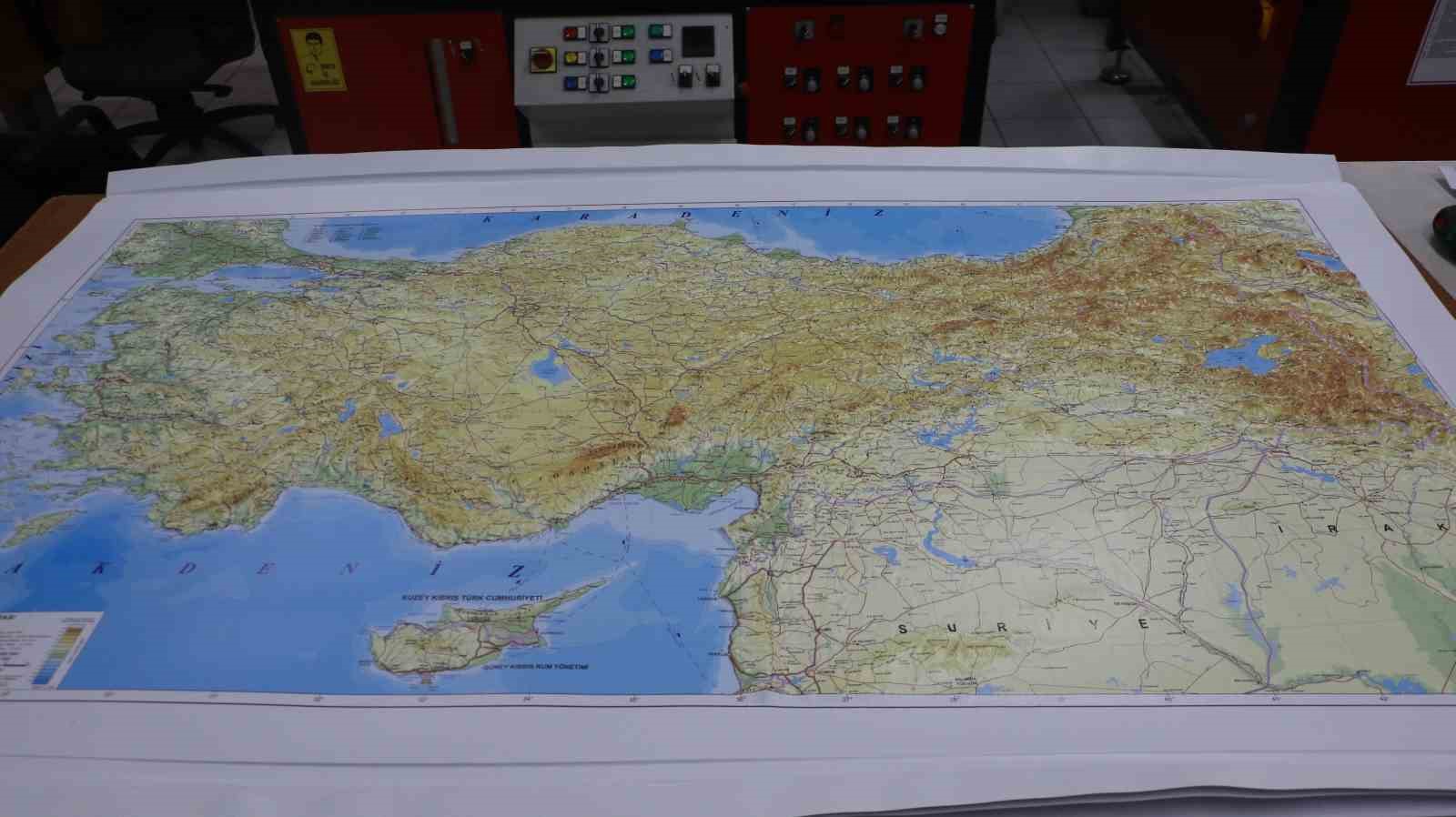 Harita Genel Müdürlüğü "Türkiye’yi okunabilir kılıyor"
