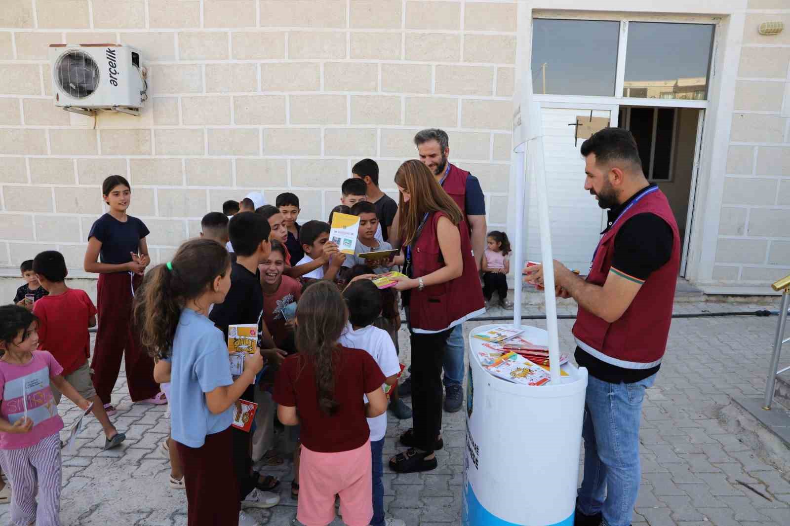 Masal Sandığı kırsal mahallelerde çocuklarla buluştu