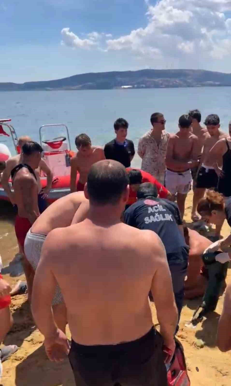 Denizde saniye saniye kurtarma seferberliği